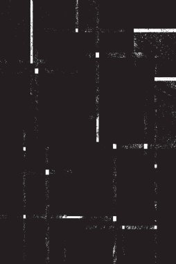 Grunge siyah ve beyaz kentsel vektör doku şablon. Karanlık dağınık toz sıkıntı arka plan kaplaması. Gürültü ve tahıl ile soyut noktalı, çizik, Vintage efekti oluşturmak kolay. Yaşlanma tasarım öğesi