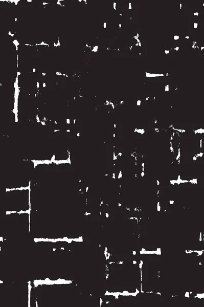 Grunge Black White Urban Vector Texture Template Sovrapposizione Polvere Disordinata — Vettoriale Stock