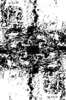 Grunge Siyah ve Beyaz Şehir Vektör Doku Şablonu. Noktalanmış, çizilmiş, Gürültü ve tahılla klasik efekt oluşturulması kolay. Karanlık Toz Örtüsü Tehlike Arkaplanı. Yaşlanma Tasarımı Elementi