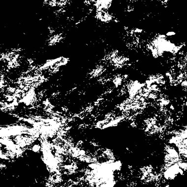 Grunge Siyah ve Beyaz Şehir Vektör Doku Şablonu. Noktalanmış, çizilmiş, Gürültü ve tahılla klasik efekt oluşturulması kolay. Karanlık Toz Örtüsü Tehlike Arkaplanı. Yaşlanma Tasarımı Elementi