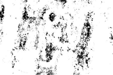 Grunge Siyah ve Beyaz Şehir Vektör Doku Şablonu. Noktalanmış, çizilmiş, Gürültü ve tahılla klasik efekt oluşturulması kolay. Karanlık Toz Örtüsü Tehlike Arkaplanı. Yaşlanma Tasarımı Elementi