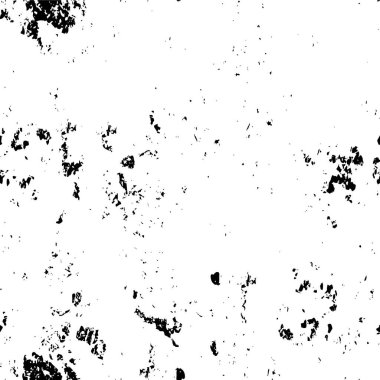 Grunge Siyah ve Beyaz Şehir Vektör Doku Şablonu. Noktalanmış, çizilmiş, Gürültü ve tahılla klasik efekt oluşturulması kolay. Karanlık Toz Örtüsü Tehlike Arkaplanı. Yaşlanma Tasarımı Elementi
