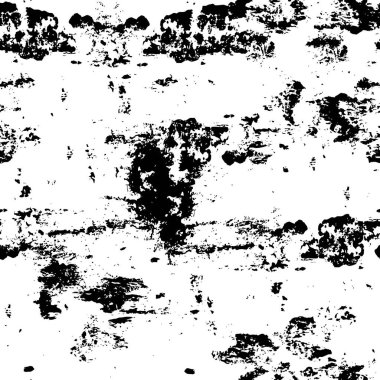 Grunge Siyah ve Beyaz Şehir Vektör Doku Şablonu. Noktalanmış, çizilmiş, Gürültü ve tahılla klasik efekt oluşturulması kolay. Karanlık Toz Örtüsü Tehlike Arkaplanı. Yaşlanma Tasarımı Elementi