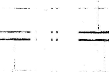 Grunge Siyah ve Beyaz Şehir Vektör Doku Şablonu. Noktalanmış, çizilmiş, Gürültü ve tahılla klasik efekt oluşturulması kolay. Karanlık Toz Örtüsü Tehlike Arkaplanı. Yaşlanma Tasarımı Elementi