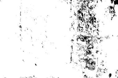 Grunge Siyah ve Beyaz Şehir Vektör Doku Şablonu. Noktalanmış, çizilmiş, Gürültü ve tahılla klasik efekt oluşturulması kolay. Karanlık Toz Örtüsü Tehlike Arkaplanı. Yaşlanma Tasarımı Elementi