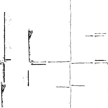 Grunge Siyah ve Beyaz Şehir Vektör Doku Şablonu. Noktalanmış, çizilmiş, Gürültü ve tahılla klasik efekt oluşturulması kolay. Karanlık Toz Örtüsü Tehlike Arkaplanı. Yaşlanma Tasarımı Elementi
