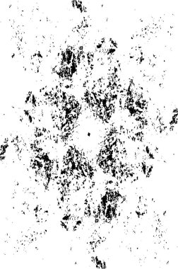 Grunge Siyah ve Beyaz Şehir Vektör Doku Şablonu. Noktalanmış, çizilmiş, Gürültü ve tahılla klasik efekt oluşturulması kolay. Karanlık Toz Örtüsü Tehlike Arkaplanı. Yaşlanma Tasarımı Elementi