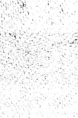 Grunge Siyah ve Beyaz Şehir Vektör Doku Şablonu. Noktalanmış, çizilmiş, Gürültü ve tahılla klasik efekt oluşturulması kolay. Karanlık Toz Örtüsü Tehlike Arkaplanı. Yaşlanma Tasarımı Elementi