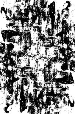 Grunge Siyah ve Beyaz Şehir Vektör Doku Şablonu. Noktalanmış, çizilmiş, Gürültü ve tahılla klasik efekt oluşturulması kolay. Karanlık Toz Örtüsü Tehlike Arkaplanı. Yaşlanma Tasarımı Elementi