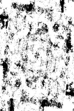 Grunge Siyah ve Beyaz Şehir Vektör Doku Şablonu. Noktalanmış, çizilmiş, Gürültü ve tahılla klasik efekt oluşturulması kolay. Karanlık Toz Örtüsü Tehlike Arkaplanı. Yaşlanma Tasarımı Elementi
