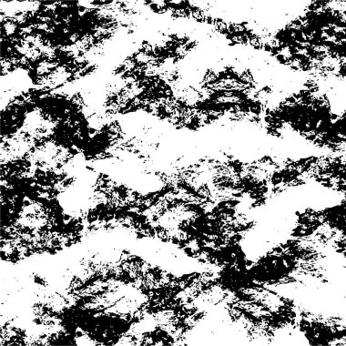 Grunge Siyah ve Beyaz Şehir Vektör Doku Şablonu. Noktalanmış, çizilmiş, Gürültü ve tahılla klasik efekt oluşturulması kolay. Karanlık Toz Örtüsü Tehlike Arkaplanı. Yaşlanma Tasarımı Elementi