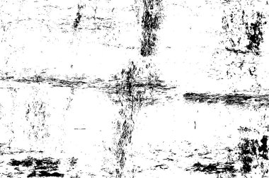 Grunge Siyah ve Beyaz Şehir Vektör Doku Şablonu. Noktalanmış, çizilmiş, Gürültü ve tahılla klasik efekt oluşturulması kolay. Karanlık Toz Örtüsü Tehlike Arkaplanı. Yaşlanma Tasarımı Elementi