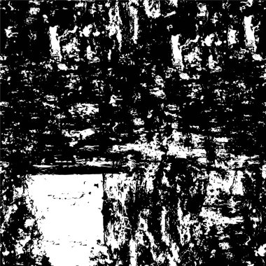 Grunge Siyah ve Beyaz Şehir Vektör Doku Şablonu. Noktalanmış, çizilmiş, Gürültü ve tahılla klasik efekt oluşturulması kolay. Karanlık Toz Örtüsü Tehlike Arkaplanı. Yaşlanma Tasarımı Elementi