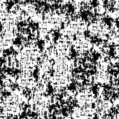 Grunge Siyah ve Beyaz Şehir Vektör Doku Şablonu. Noktalanmış, çizilmiş, Gürültü ve tahılla klasik efekt oluşturulması kolay. Karanlık Toz Örtüsü Tehlike Arkaplanı. Yaşlanma Tasarımı Elementi