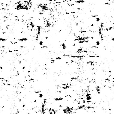 Grunge Siyah ve Beyaz Şehir Vektör Doku Şablonu. Noktalanmış, çizilmiş, Gürültü ve tahılla klasik efekt oluşturulması kolay. Karanlık Toz Örtüsü Tehlike Arkaplanı. Yaşlanma Tasarımı Elementi