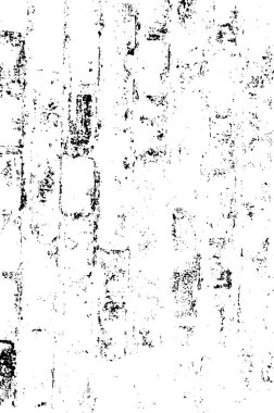 Grunge Siyah ve Beyaz Şehir Vektör Doku Şablonu. Noktalanmış, çizilmiş, Gürültü ve tahılla klasik efekt oluşturulması kolay. Karanlık Toz Örtüsü Tehlike Arkaplanı. Yaşlanma Tasarımı Elementi