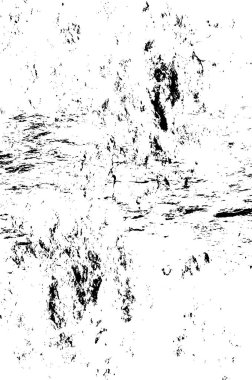 Grunge Siyah ve Beyaz Şehir Vektör Doku Şablonu. Noktalanmış, çizilmiş, Gürültü ve tahılla klasik efekt oluşturulması kolay. Karanlık Toz Örtüsü Tehlike Arkaplanı. Yaşlanma Tasarımı Elementi