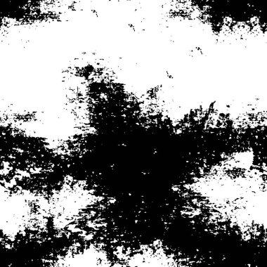 Grunge Siyah ve Beyaz Şehir Vektör Doku Şablonu. Noktalanmış, çizilmiş, Gürültü ve tahılla klasik efekt oluşturulması kolay. Karanlık Toz Örtüsü Tehlike Arkaplanı. Yaşlanma Tasarımı Elementi
