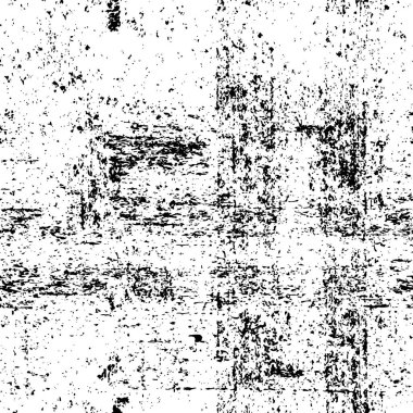 Grunge Siyah ve Beyaz Şehir Vektör Doku Şablonu. Noktalanmış, çizilmiş, Gürültü ve tahılla klasik efekt oluşturulması kolay. Karanlık Toz Örtüsü Tehlike Arkaplanı. Yaşlanma Tasarımı Elementi