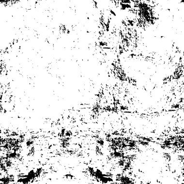 Grunge Siyah ve Beyaz Şehir Vektör Doku Şablonu. Noktalanmış, çizilmiş, Gürültü ve tahılla klasik efekt oluşturulması kolay. Karanlık Toz Örtüsü Tehlike Arkaplanı. Yaşlanma Tasarımı Elementi