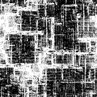 Grunge Siyah ve Beyaz Şehir Vektör Doku Şablonu. Noktalanmış, çizilmiş, Gürültü ve tahılla klasik efekt oluşturulması kolay. Karanlık Toz Örtüsü Tehlike Arkaplanı. Yaşlanma Tasarımı Elementi