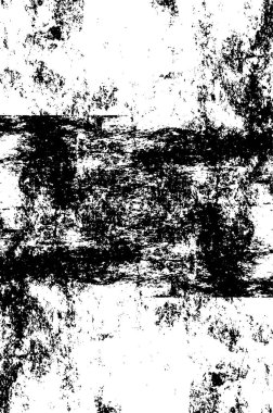 Grunge Siyah ve Beyaz Şehir Vektör Doku Şablonu. Noktalanmış, çizilmiş, Gürültü ve tahılla klasik efekt oluşturulması kolay. Karanlık Toz Örtüsü Tehlike Arkaplanı. Yaşlanma Tasarımı Elementi