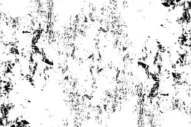 Grunge Siyah ve Beyaz Şehir Vektör Doku Şablonu. Noktalanmış, çizilmiş, Gürültü ve tahılla klasik efekt oluşturulması kolay. Karanlık Toz Örtüsü Tehlike Arkaplanı. Yaşlanma Tasarımı Elementi
