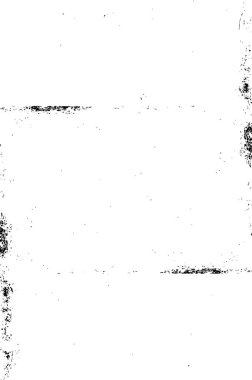 Grunge Siyah ve Beyaz Şehir Vektör Doku Şablonu. Noktalanmış, çizilmiş, Gürültü ve tahılla klasik efekt oluşturulması kolay. Karanlık Toz Örtüsü Tehlike Arkaplanı. Yaşlanma Tasarımı Elementi