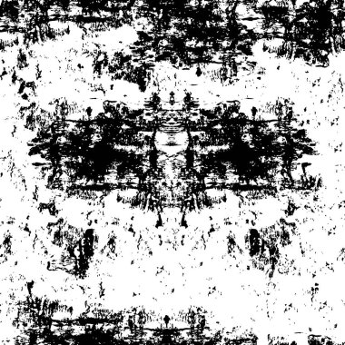 Grunge Siyah ve Beyaz Şehir Vektör Doku Şablonu. Noktalanmış, çizilmiş, Gürültü ve tahılla klasik efekt oluşturulması kolay. Karanlık Toz Örtüsü Tehlike Arkaplanı. Yaşlanma Tasarımı Elementi