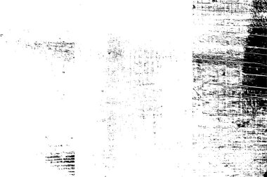 Grunge Siyah ve Beyaz Şehir Vektör Doku Şablonu. Noktalanmış, çizilmiş, Gürültü ve tahılla klasik efekt oluşturulması kolay. Karanlık Toz Örtüsü Tehlike Arkaplanı. Yaşlanma Tasarımı Elementi