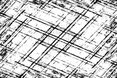 Grunge Siyah ve Beyaz Şehir Vektör Doku Şablonu. Noktalanmış, çizilmiş, Gürültü ve tahılla klasik efekt oluşturulması kolay. Karanlık Toz Örtüsü Tehlike Arkaplanı. Yaşlanma Tasarımı Elementi