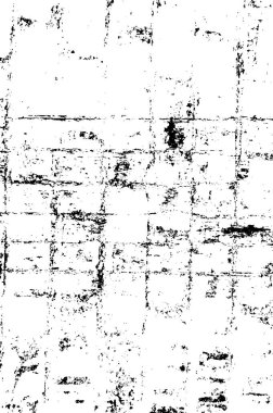 Grunge Siyah ve Beyaz Şehir Vektör Doku Şablonu. Noktalanmış, çizilmiş, Gürültü ve tahılla klasik efekt oluşturulması kolay. Karanlık Toz Örtüsü Tehlike Arkaplanı. Yaşlanma Tasarımı Elementi