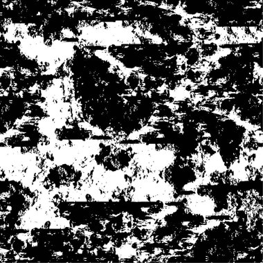 Grunge Siyah ve Beyaz Şehir Vektör Doku Şablonu. Noktalanmış, çizilmiş, Gürültü ve tahılla klasik efekt oluşturulması kolay. Karanlık Toz Örtüsü Tehlike Arkaplanı. Yaşlanma Tasarımı Elementi