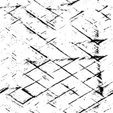 Grunge Siyah ve Beyaz Şehir Vektör Doku Şablonu. Noktalanmış, çizilmiş, Gürültü ve tahılla klasik efekt oluşturulması kolay. Karanlık Toz Örtüsü Tehlike Arkaplanı. Yaşlanma Tasarımı Elementi