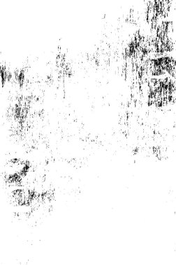 Grunge Siyah ve Beyaz Şehir Vektör Doku Şablonu. Noktalanmış, çizilmiş, Gürültü ve tahılla klasik efekt oluşturulması kolay. Karanlık Toz Örtüsü Tehlike Arkaplanı. Yaşlanma Tasarımı Elementi