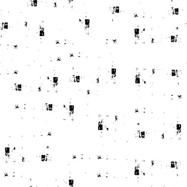 Grunge Siyah ve Beyaz Şehir Vektör Doku Şablonu. Noktalanmış, çizilmiş, Gürültü ve tahılla klasik efekt oluşturulması kolay. Karanlık Toz Örtüsü Tehlike Arkaplanı. Yaşlanma Tasarımı Elementi