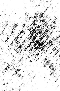 Grunge Siyah ve Beyaz Şehir Vektör Doku Şablonu. Noktalanmış, çizilmiş, Gürültü ve tahılla klasik efekt oluşturulması kolay. Karanlık Toz Örtüsü Tehlike Arkaplanı. Yaşlanma Tasarımı Elementi