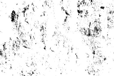 Grunge Siyah ve Beyaz Şehir Vektör Doku Şablonu. Noktalanmış, çizilmiş, Gürültü ve tahılla klasik efekt oluşturulması kolay. Karanlık Toz Örtüsü Tehlike Arkaplanı. Yaşlanma Tasarımı Elementi