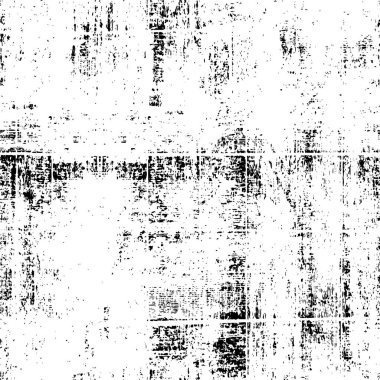Grunge Siyah ve Beyaz Şehir Vektör Doku Şablonu. Noktalanmış, çizilmiş, Gürültü ve tahılla klasik efekt oluşturulması kolay. Karanlık Toz Örtüsü Tehlike Arkaplanı. Yaşlanma Tasarımı Elementi