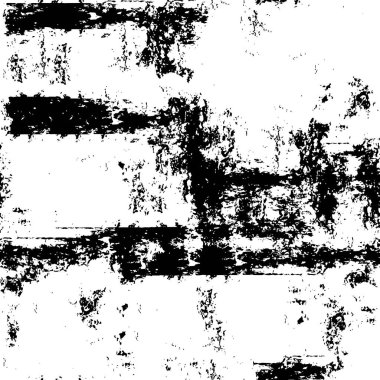 Grunge Siyah ve Beyaz Şehir Vektör Doku Şablonu. Noktalanmış, çizilmiş, Gürültü ve tahılla klasik efekt oluşturulması kolay. Karanlık Toz Örtüsü Tehlike Arkaplanı. Yaşlanma Tasarımı Elementi