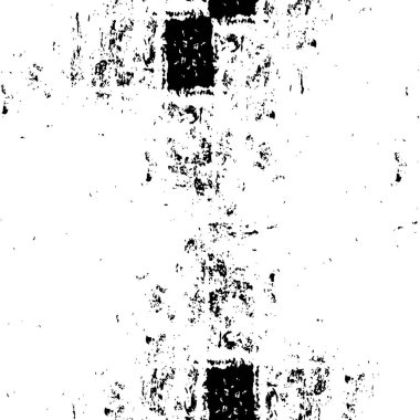 Grunge Siyah ve Beyaz Şehir Vektör Doku Şablonu. Noktalanmış, çizilmiş, Gürültü ve tahılla klasik efekt oluşturulması kolay. Karanlık Toz Örtüsü Tehlike Arkaplanı. Yaşlanma Tasarımı Elementi