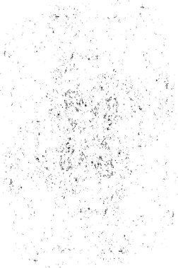 Grunge Siyah ve Beyaz Şehir Vektör Doku Şablonu. Noktalanmış, çizilmiş, Gürültü ve tahılla klasik efekt oluşturulması kolay. Karanlık Toz Örtüsü Tehlike Arkaplanı. Yaşlanma Tasarımı Elementi