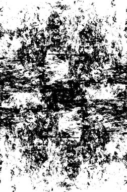 Grunge Siyah ve Beyaz Şehir Vektör Doku Şablonu. Noktalanmış, çizilmiş, Gürültü ve tahılla klasik efekt oluşturulması kolay. Karanlık Toz Örtüsü Tehlike Arkaplanı. Yaşlanma Tasarımı Elementi