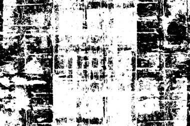 Grunge Siyah ve Beyaz Şehir Vektör Doku Şablonu. Noktalanmış, çizilmiş, Gürültü ve tahılla klasik efekt oluşturulması kolay. Karanlık Toz Örtüsü Tehlike Arkaplanı. Yaşlanma Tasarımı Elementi