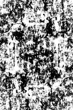 Grunge Siyah ve Beyaz Şehir Vektör Doku Şablonu. Noktalanmış, çizilmiş, Gürültü ve tahılla klasik efekt oluşturulması kolay. Karanlık Toz Örtüsü Tehlike Arkaplanı. Yaşlanma Tasarımı Elementi