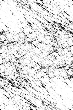 Grunge Siyah ve Beyaz Şehir Vektör Doku Şablonu. Noktalanmış, çizilmiş, Gürültü ve tahılla klasik efekt oluşturulması kolay. Karanlık Toz Örtüsü Tehlike Arkaplanı. Yaşlanma Tasarımı Elementi