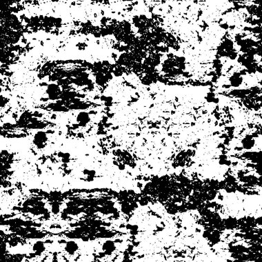 Grunge Siyah ve Beyaz Şehir Vektör Doku Şablonu. Noktalanmış, çizilmiş, Gürültü ve tahılla klasik efekt oluşturulması kolay. Karanlık Toz Örtüsü Tehlike Arkaplanı. Yaşlanma Tasarımı Elementi