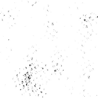 Grunge Siyah ve Beyaz Şehir Vektör Doku Şablonu. Noktalanmış, çizilmiş, Gürültü ve tahılla klasik efekt oluşturulması kolay. Karanlık Toz Örtüsü Tehlike Arkaplanı. Yaşlanma Tasarımı Elementi