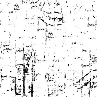 Grunge Siyah ve Beyaz Şehir Vektör Doku Şablonu. Noktalanmış, çizilmiş, Gürültü ve tahılla klasik efekt oluşturulması kolay. Karanlık Toz Örtüsü Tehlike Arkaplanı. Yaşlanma Tasarımı Elementi