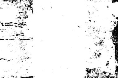 Grunge Siyah ve Beyaz Şehir Vektör Doku Şablonu. Noktalanmış, çizilmiş, Gürültü ve tahılla klasik efekt oluşturulması kolay. Karanlık Toz Örtüsü Tehlike Arkaplanı. Yaşlanma Tasarımı Elementi